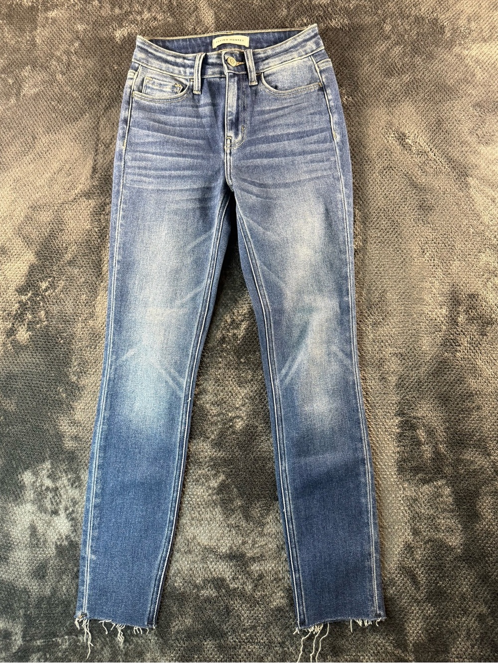 Womens blue denim jeans by Flying Monkey Size 0